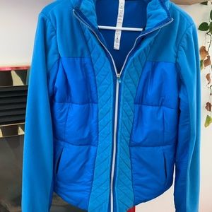 LuluLemon Blue Puffer Jacket, size 12